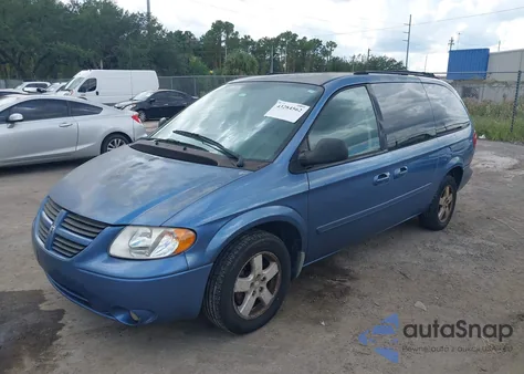 2007 Dodge Grand Caravan Sxt from USA, damaged, VIN 2D4GP44L27R193924